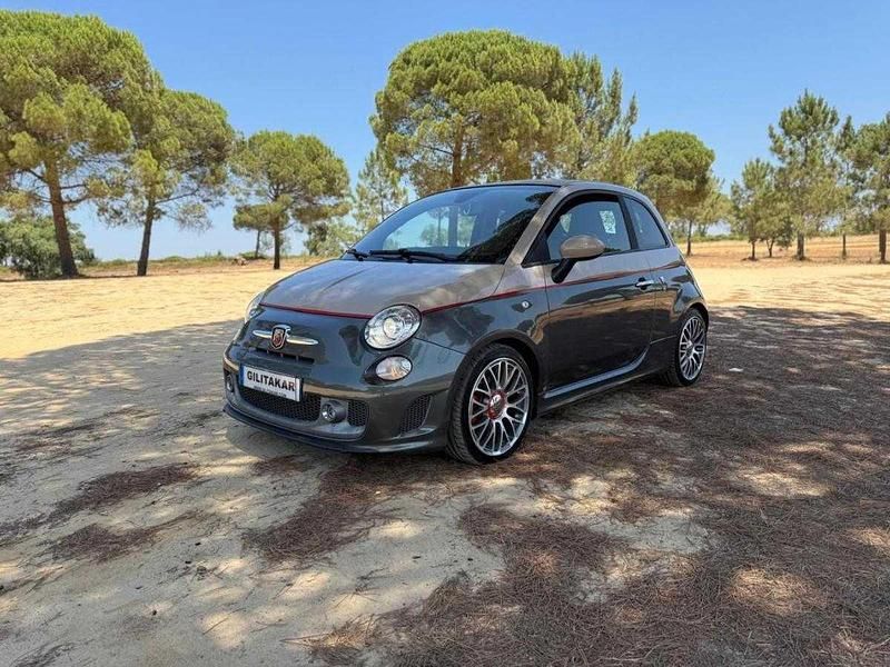 Usado Abarth 595C 160 HP (117 kW) 2016 Cinzento Cabrios