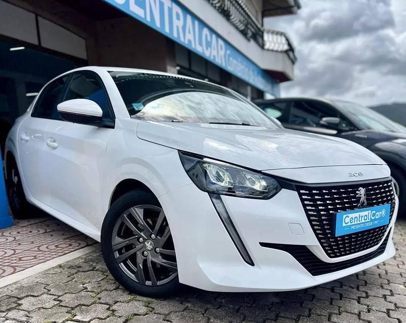 Branco Usado 2022 Peugeot 208 Active Citadino | € 16.950 (Preço justo) - Imagem 1/4