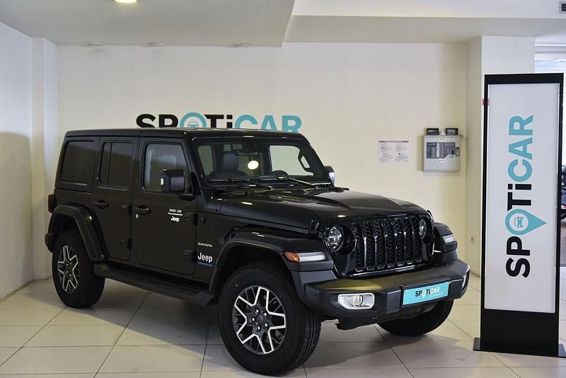 Preto Usado 2023 Jeep Wrangler Sahara SUV | € 79.900 - Imagem 1/4