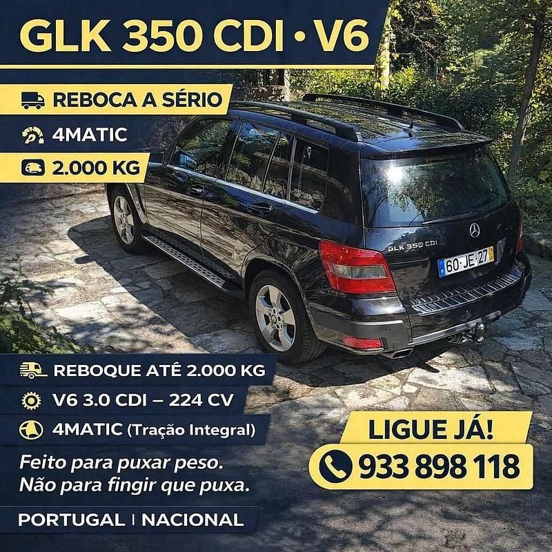 Usado Mercedes GLK350 224 HP (164 kW) 2010 Preto SUV