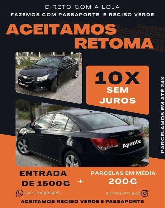 Usado 2013 Chevrolet Cruze Sedan | € 5.500 (Caro) - Imagem 1/4