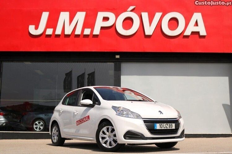 Branco Usado 2018 Peugeot 208 Citadino | € 11.490 (Preço justo) - Imagem 1/1