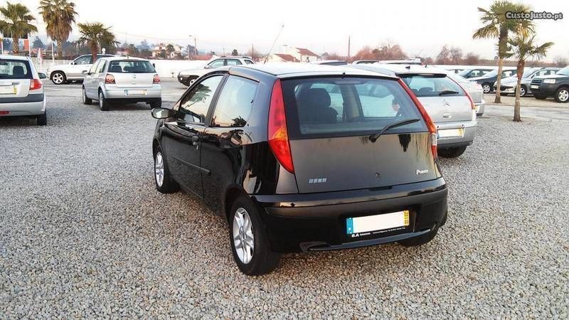 Carro Mot: 188a4000 Fiat Punto 2001 1.2 60cv 3p Preto Gasolina