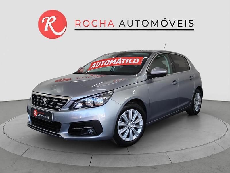 Cinza prata Usado 2018 Peugeot 308 Allure Citadino | € 11.490 (Bom preço) - Imagem 1/4