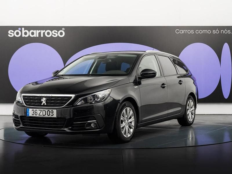 Preto Usado 2019 Peugeot 308 Style Carrinha | € 12.990 (Preço justo) - Imagem 1/4