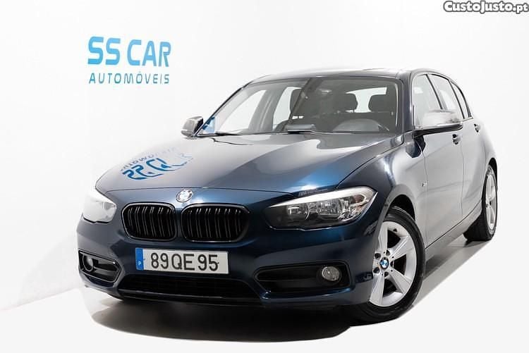Azul Usado 2015 BMW 116 Efficient Dynamics Citadino | € 10.240 (Bom preço) - Imagem 1/1