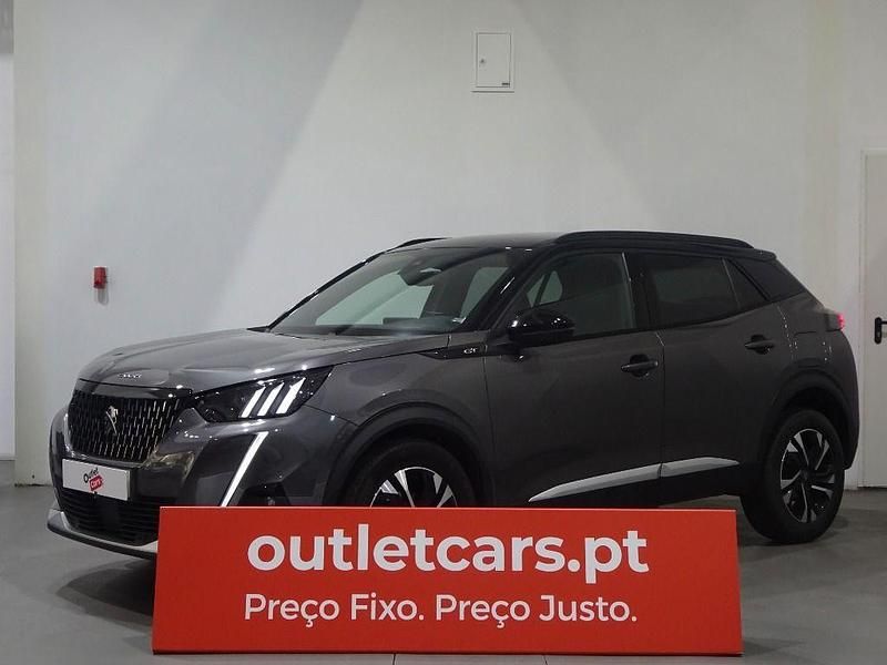 Cinzento escuro metalizado Usado 2021 Peugeot 2008 GT SUV | € 19.950 (Preço justo) - Imagem 1/4