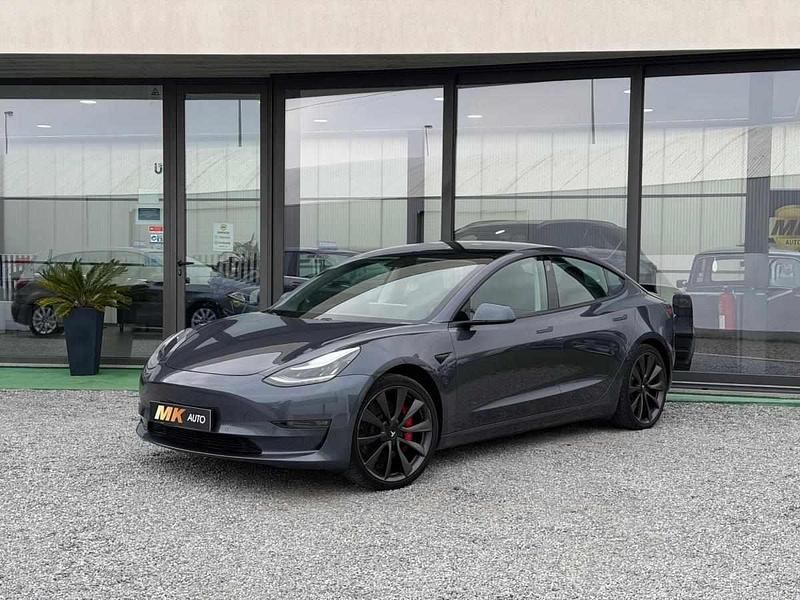 Usado Tesla Model 3 377 kW (513 HP) 2020 Cinzento Sedan