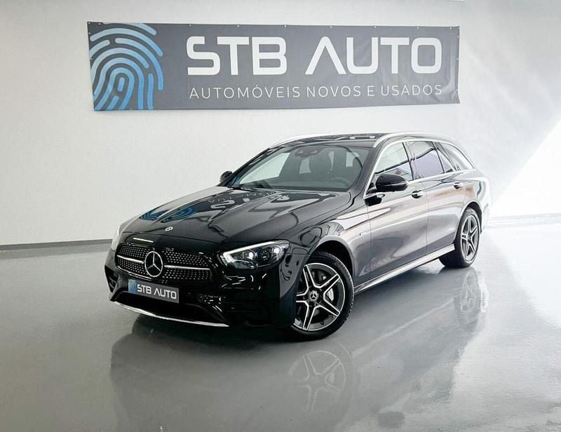 Preto Usado 2021 Mercedes E300 AMG line Carrinha | € 34.990 (Preço justo) - Imagem 1/4