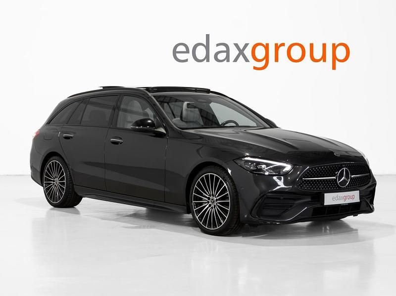 Cinza Usado 2021 Mercedes C200 AMG line Carrinha | € 34.490 - Imagem 1/4