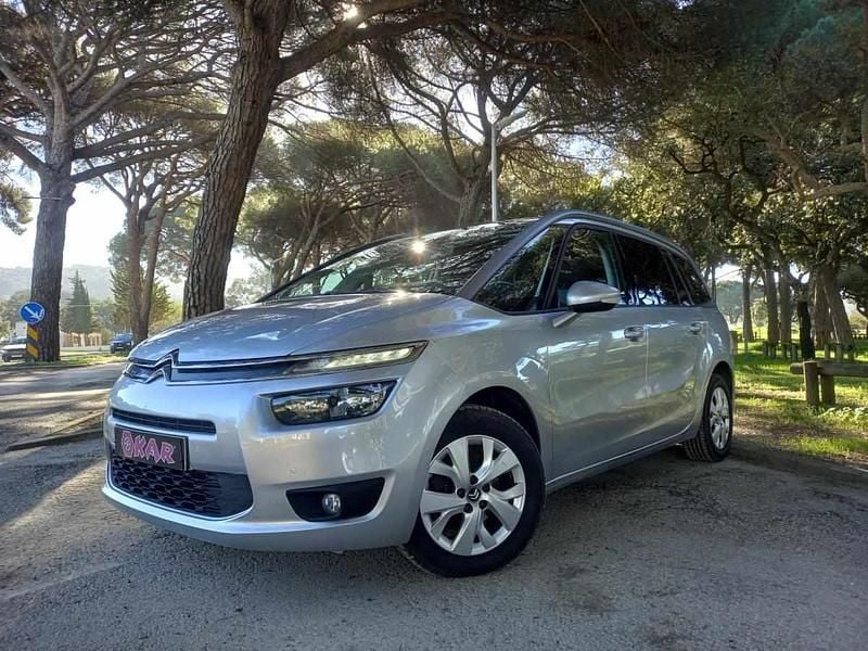 Usado Citroën Grand C4 Picasso 115 HP (84 kW) 2016 Cinzento Monovolume