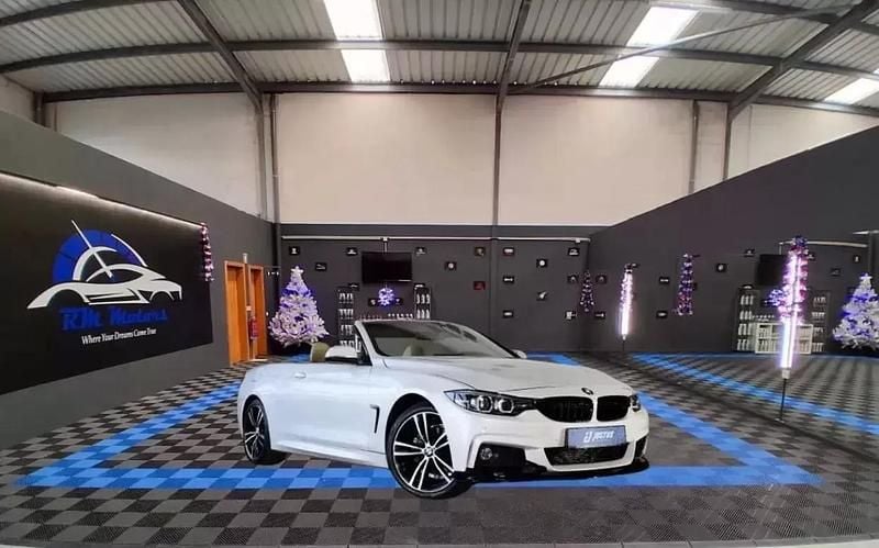 Branco Usado 2016 BMW 428 M Sport Cabrios | € 41.590 - Imagem 1/4