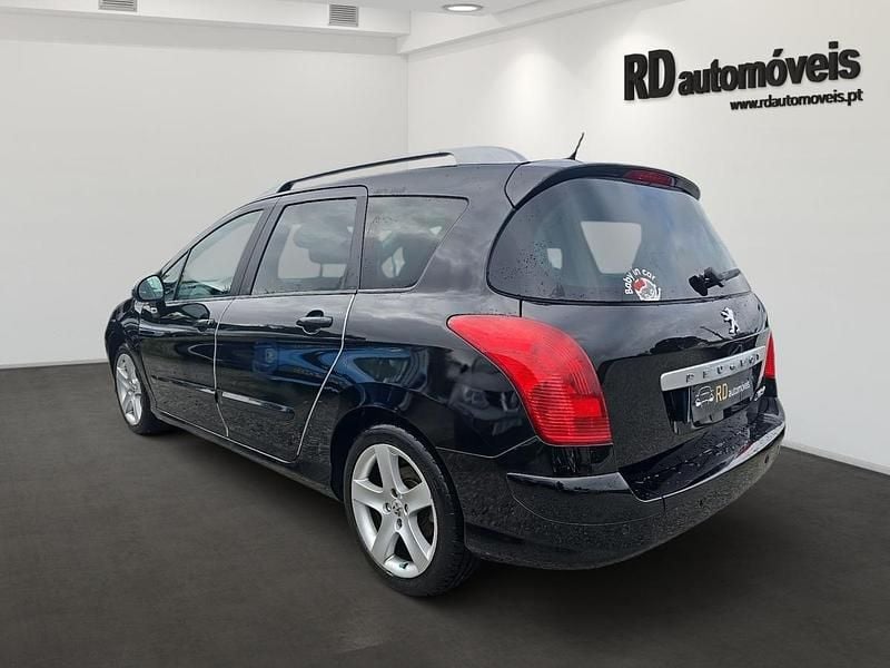 Usado Peugeot 308 SW 90 HP (66 kW) 2008 Preto Carrinha