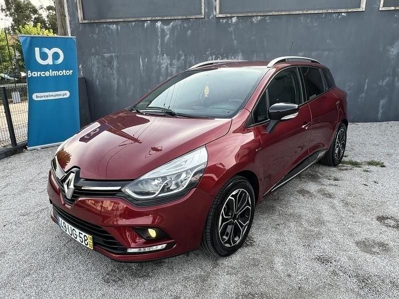 Vermelho Usado 2018 Renault Clio GrandTour LIMITED Carrinha | € 12.950 (Preço justo) - Imagem 1/4
