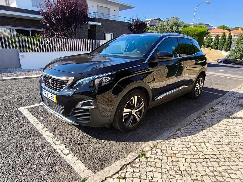 Preto Usado 2019 Peugeot 3008 GT-line SUV | € 17.500 (Preço justo) - Imagem 1/4
