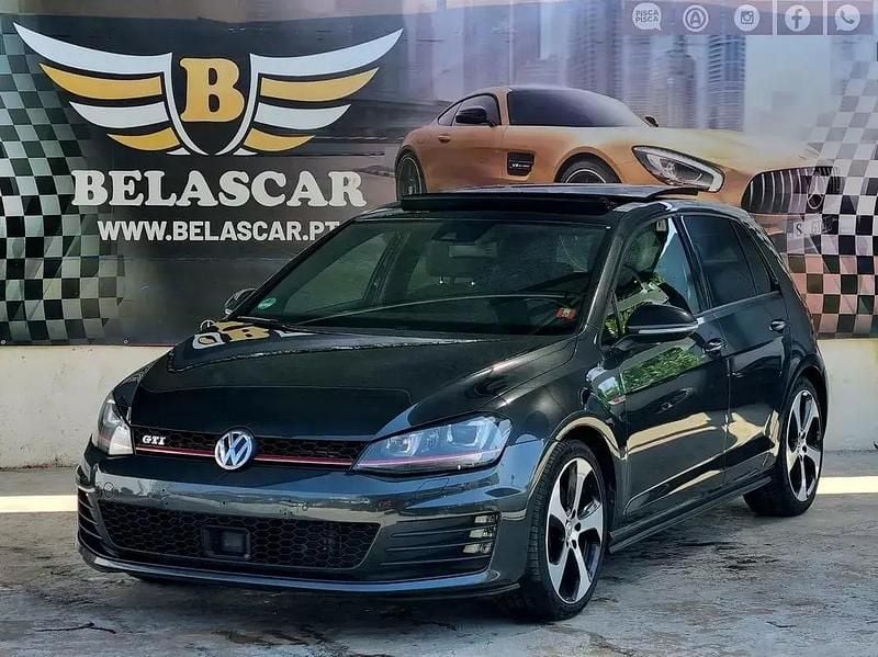 Usado VW Golf VII GTI 220 HP (161 kW) 2015 Cinza antracite Sedan