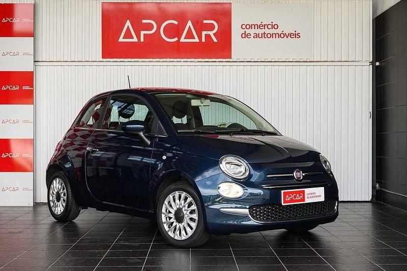 Azul Usado 2021 Fiat 500 | € 9.990 (Bom preço) - Imagem 1/4