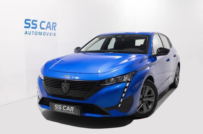 Azul Usado 2022 Peugeot 308 Active | € 17.490 (Bom preço) - Imagem 1/4