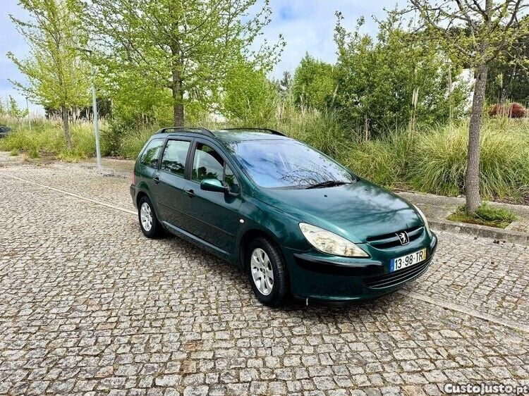 Verde Usado 2002 Peugeot 307 Carrinha | € 1.400 (Preço justo) - Imagem 1/1