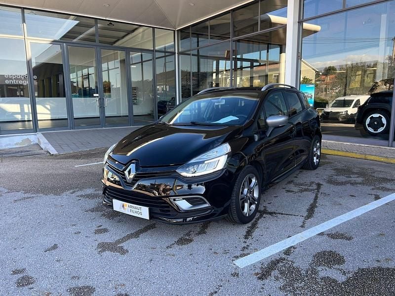 Usado Renault Clio GrandTour GT-Line 90 HP (66 kW) 2018 Preto Carrinha