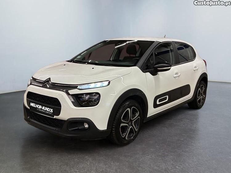 Branco Usado 2021 Citroën C3 Feel Citadino | € 13.750 (Preço justo) - Imagem 1/1