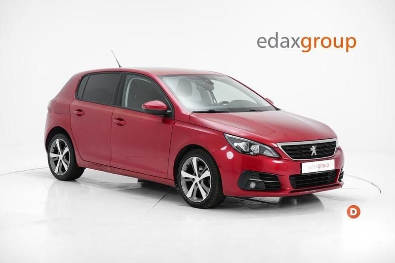 Usado Peugeot 308 100 HP (73 kW) 2017 Vermelho