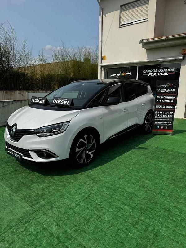 Branco Usado 2018 Renault Grand Scénic IV Monovolume | € 12.990 (Preço justo) - Imagem 1/4