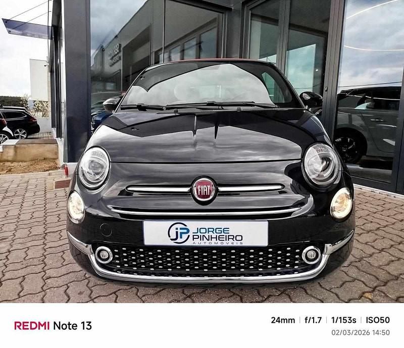 Usado Fiat 500C 70 HP (51 kW) 2022 Preto Cabrios