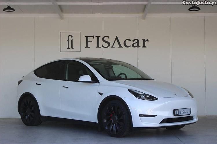 Branco Usado 2022 Tesla Model Y Performance SUV | € 37.900 (Bom preço) - Imagem 1/1