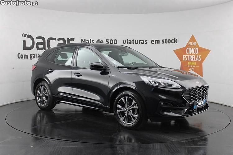 Preto Usado 2022 Ford Kuga ST-Line SUV | € 18.799 (Preço justo) - Imagem 1/1