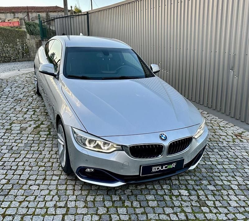 Cinza Usado 2013 BMW 420 Sport Line Coupé | € 19.750 (Preço justo) - Imagem 1/4