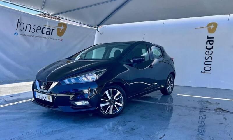 Preto Usado 2019 Nissan Micra Acenta Citadino | € 12.500 (Preço justo) - Imagem 1/4