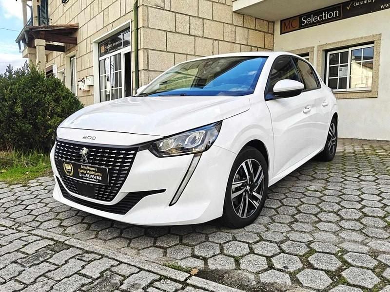 Branco Usado 2022 Peugeot 208 Citadino | € 15.900 (Preço justo) - Imagem 1/4