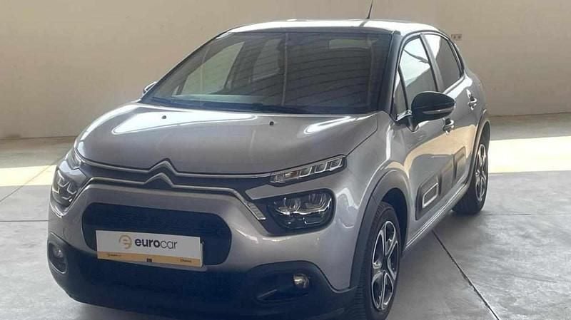 Cinzento Usado 2021 Citroën C3 PureTech Citadino | € 11.900 (Bom preço) - Imagem 1/4