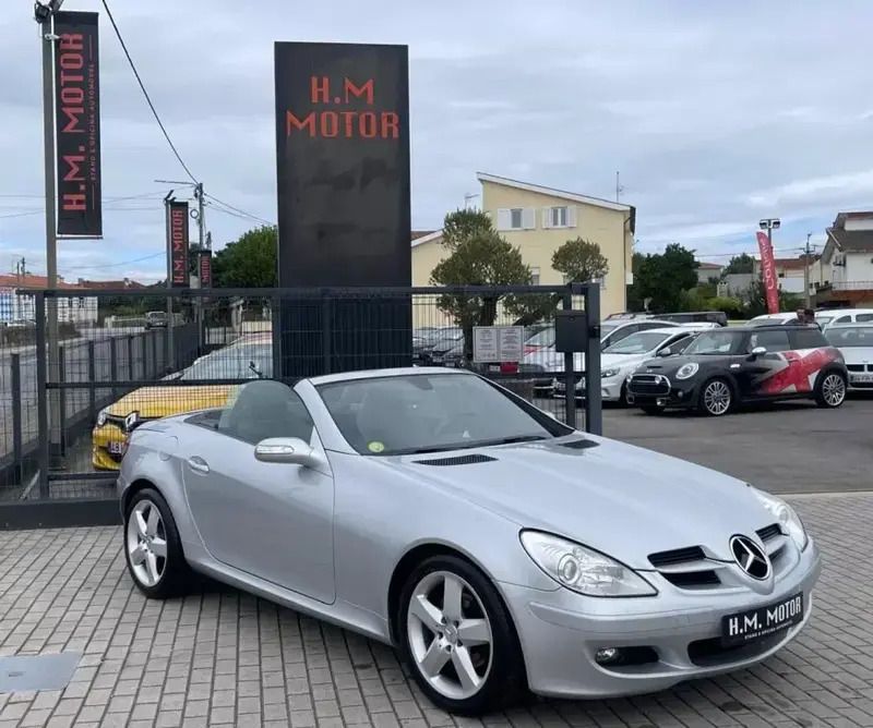 Cinza Usado 2006 Mercedes SLK200 Cabrios | € 18.000 (Preço elevado) - Imagem 1/4