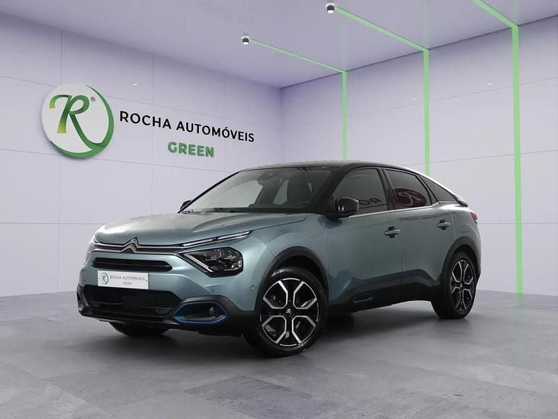 Cinza Usado 2021 Citroën e-C4 Shine Sedan | € 19.999 (Preço justo) - Imagem 1/4