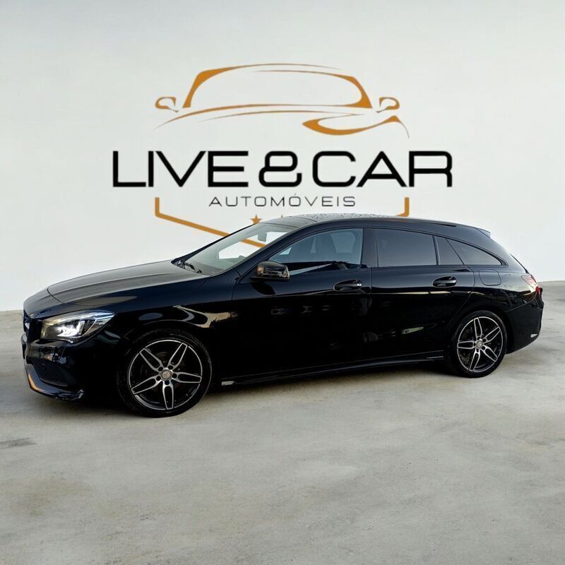Preto Usado 2016 Mercedes CLA200 AMG line Carrinha | € 18.800 (Preço justo) - Imagem 1/4