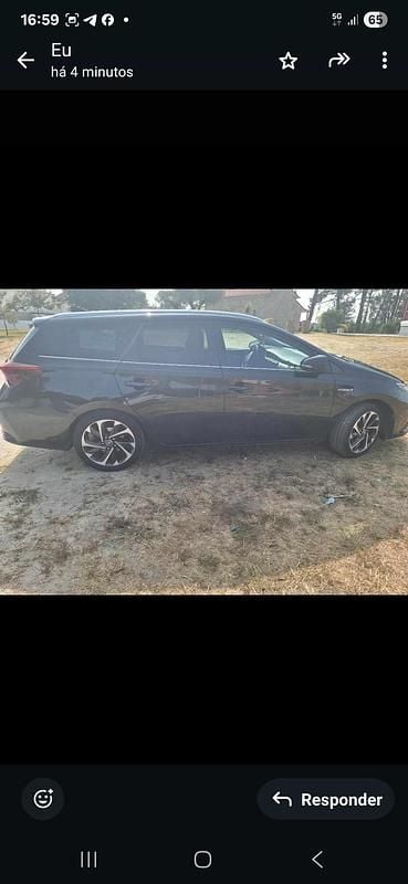 Preto Usado 2015 Toyota Auris Citadino | € 12.000 (Super Preço) - Imagem 1/4