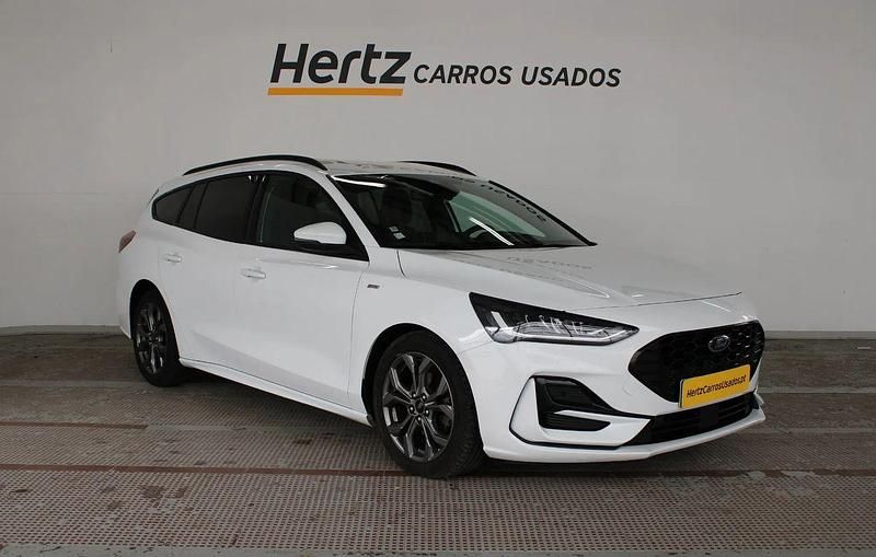 Branco Usado 2023 Ford Focus ST-Line Carrinha | € 20.290 (Bom preço) - Imagem 1/4