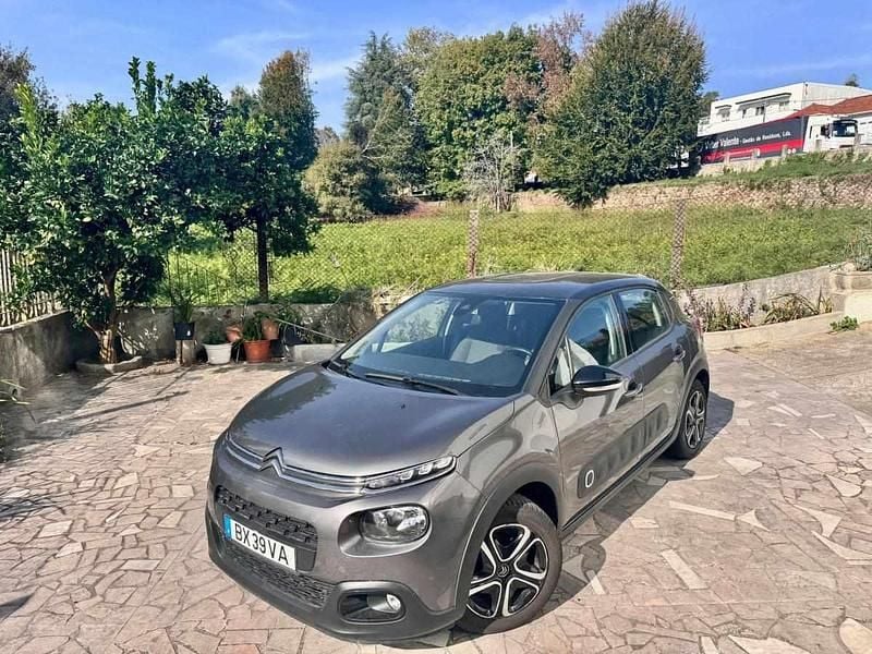 Cinzento Usado 2019 Citroën C3 Citadino | € 10.750 (Super Preço) - Imagem 1/4