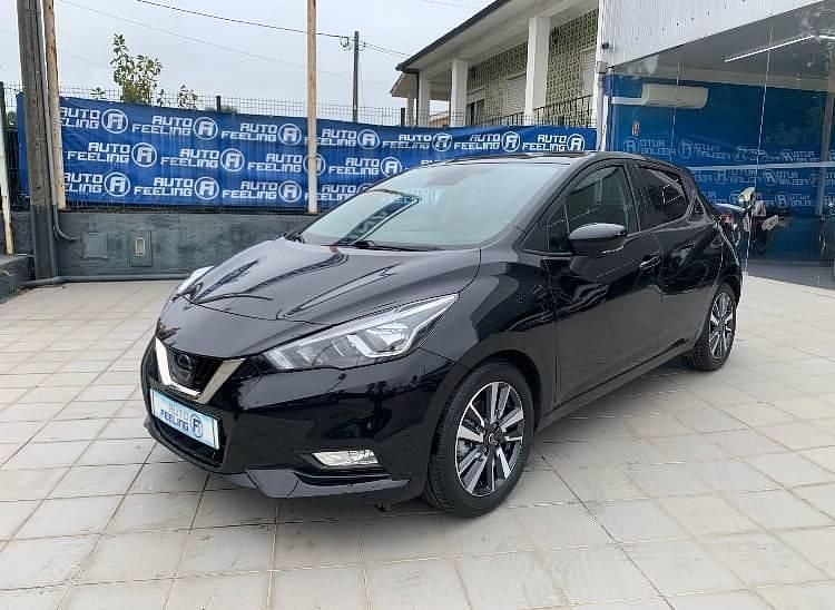 Preto Usado 2019 Nissan Micra N-Connecta Citadino | € 14.600 (Preço elevado) - Imagem 1/4