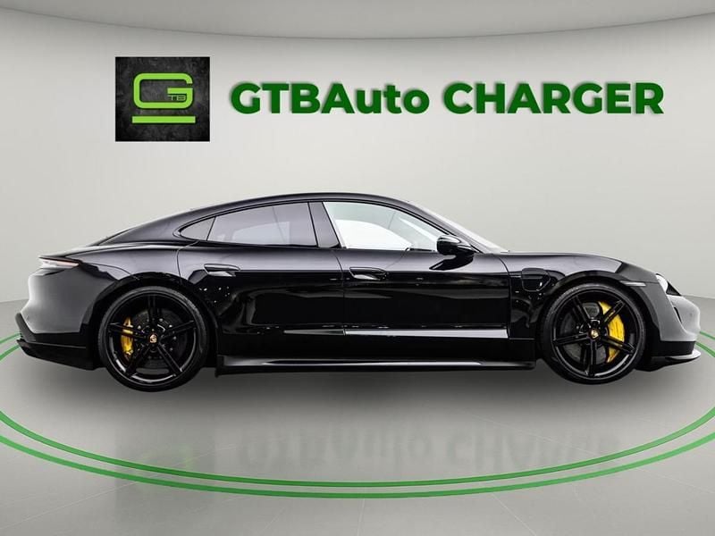 Usado Porsche Taycan 500 kW (680 HP) 2021 Preto