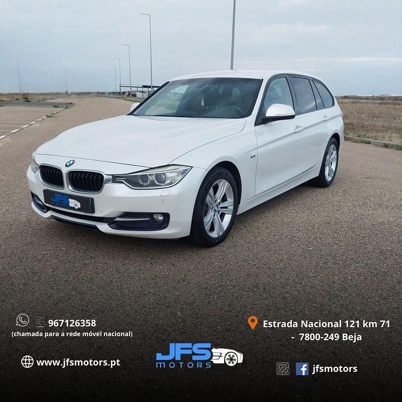 Branco Usado 2014 BMW 318 Sport Line Carrinha | € 12.750 - Imagem 1/4