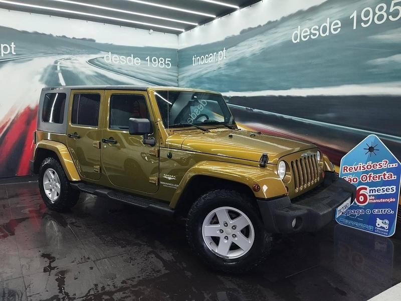 Usado Jeep Wrangler 177 HP (130 kW) 2009 Verde SUV