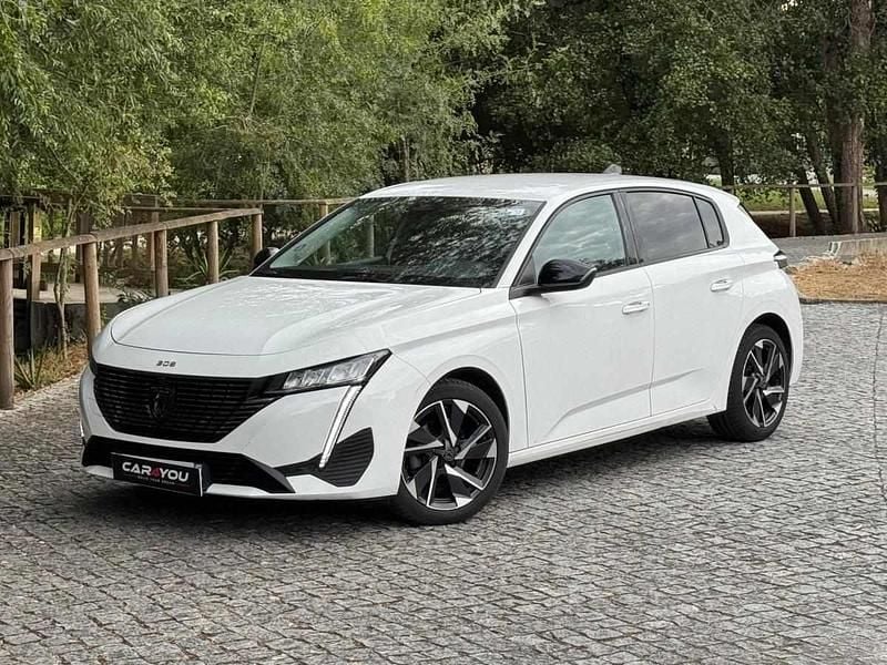 Branco Usado 2022 Peugeot 308 Allure | € 18.700 (Preço justo) - Imagem 1/4