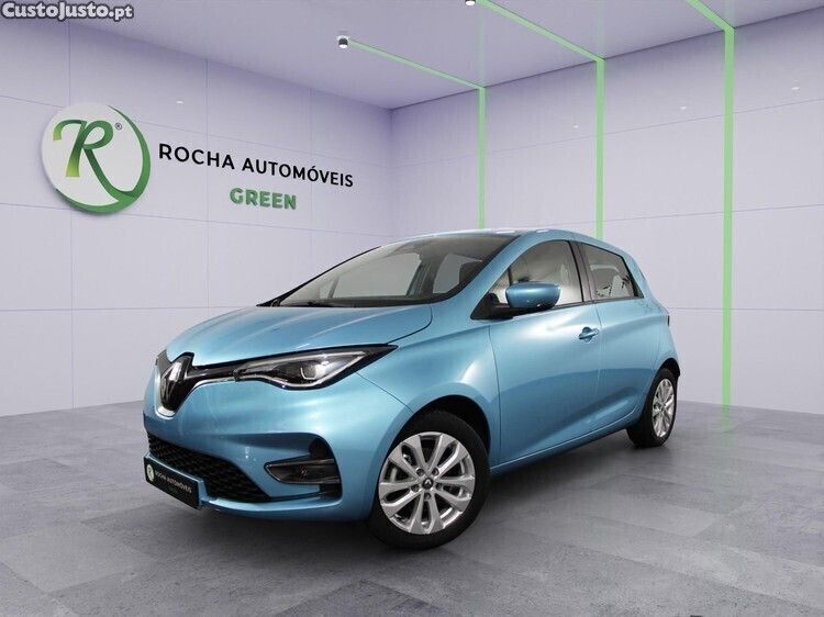 Azul Usado 2022 Renault Zoe Intens Citadino | € 21.999 (Caro) - Imagem 1/1