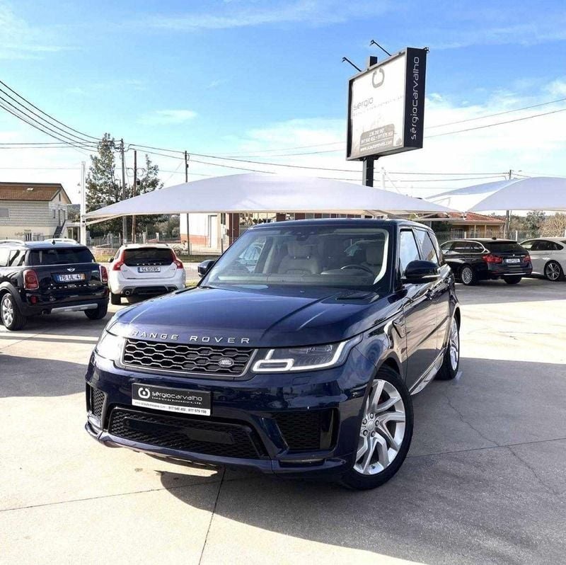 Azul Usado 2019 Land Rover Range Rover Sport SUV | € 89.900 - Imagem 1/4