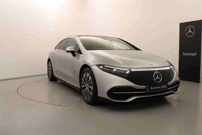 Cinzento Usado 2024 Mercedes EQS450+ Citadino | € 87.990 - Imagem 1/4
