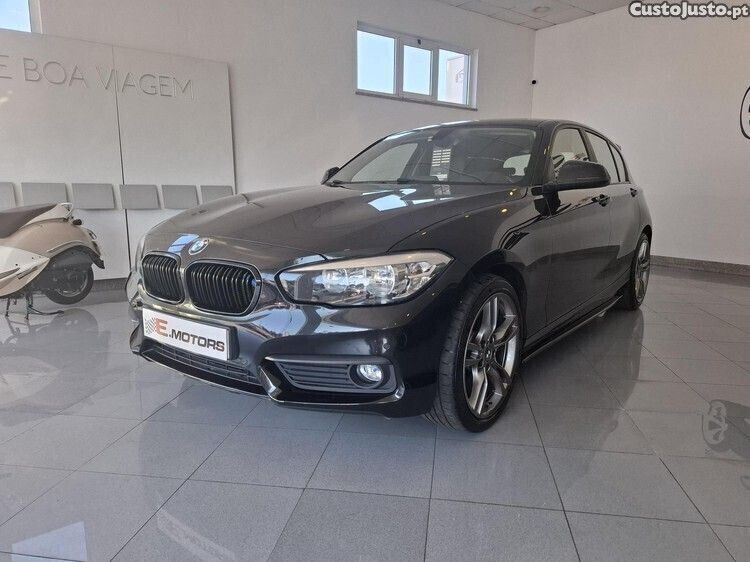 Preto Usado 2017 BMW 116 Citadino | € 16.990 - Imagem 1/1