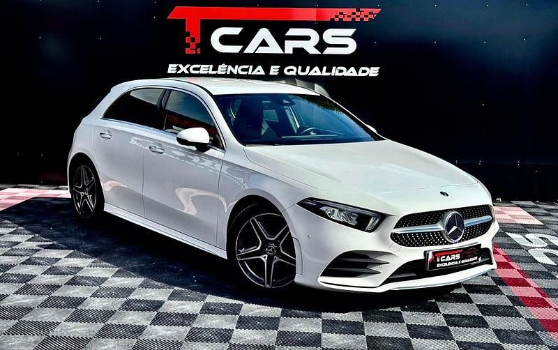 Usado Mercedes A180 AMG line 116 HP (85 kW) 2018 Branco